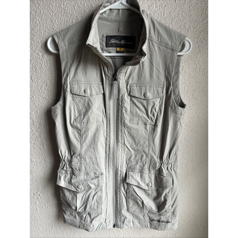 Eddie Bauer Women's Small Travex Vest Travel, Hiking, Camping, Lightweight EUC
